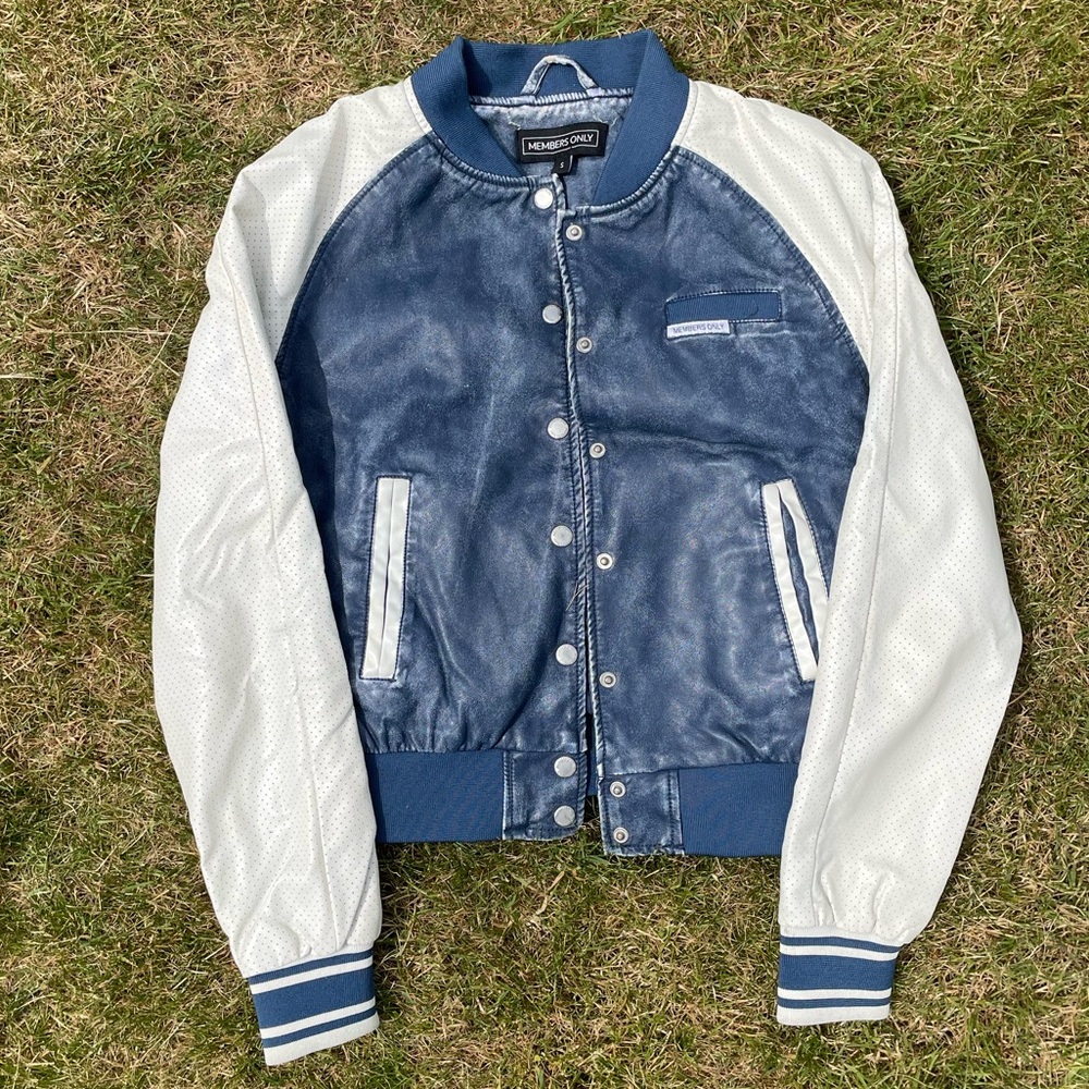 Cropped Varsity Jacket - image 1